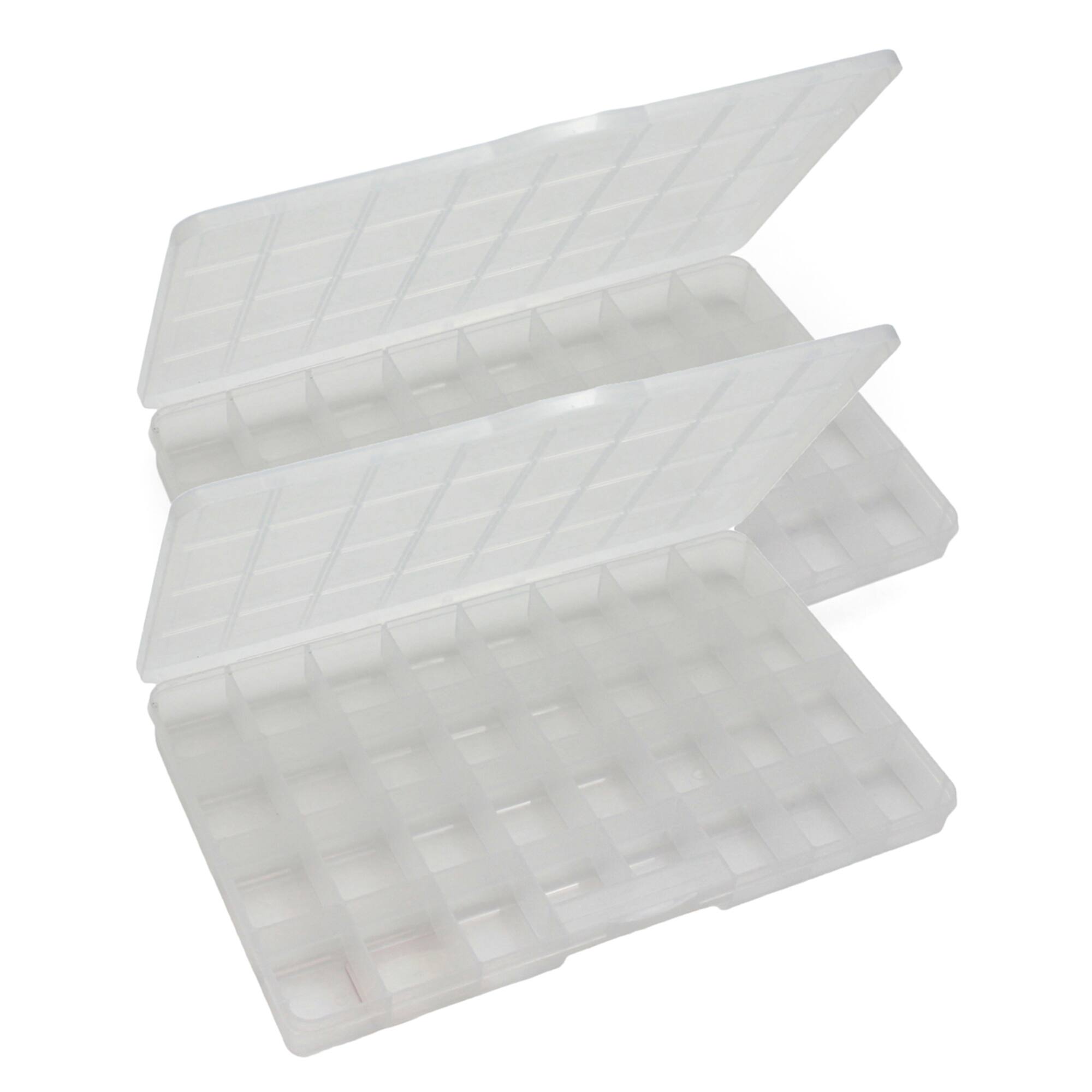 Primary Concepts™ Clear Letter Tile Organizer, 2ct.